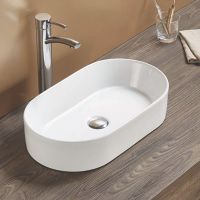 Раковина Azario накладная 525х300х115, белый (AZ-1048) арт-AZ-1048 SP — фото 1, Раковины накладные