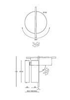Товар: Настенный светильник (бра) Maytoni MOD180WL-L4W3K - фото 3 Настенный светильник (бра) Maytoni MOD180WL-L4W3K — фото 3, Бра
