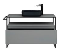 Товар: Тумба под раковину Allen Brau Priority 120 1.31004.PGM платина матовый - фото 3 Тумба под раковину Allen Brau Priority 120 1.31004.PGM платина матовый — фото 3, Тумбы под раковину