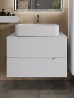 Товар: Orange Line Li-80TuwMDF+B07-600W тумба с раковиной подвесная 80 см, белый Li-80TuwMDF+B07-600W - фото 3 Orange Line Li-80TuwMDF+B07-600W тумба с раковиной подвесная 80 см, белый Li-80TuwMDF+B07-600W — фото 3, Тумбы с раковиной