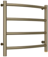 Полотенцесушитель электрический Сунержа Галант 4.0 500х500 МЭМ правый Золотой шёлк арт-32-0831-5050 — фото 4, Электрические полотенцесушители