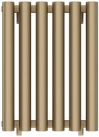 Отопительный радиатор Сунержа Кумир-0 500х400 6 секций Матовое золото арт-032-0340-5006 — фото 5, Радиаторы отопления