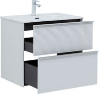 Товар: Тумба с раковиной Aquanet Вита 70 цв. белый матовый 00339161 - фото 8 Тумба с раковиной Aquanet Вита 70 цв. белый матовый 00339161 — фото 8, Тумбы с раковиной