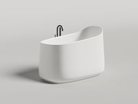 Ванна отдельностоящая ORIENTE OFURO 1043101GF — фото 1, Ванны