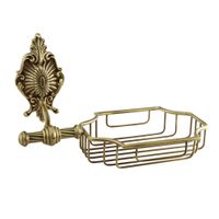 ELISABETTA Решетка-корзинка настенная, бронза 17009 — фото 1, Полки