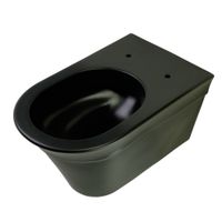 Товар: MONACO Унитаз подвесной, безободковый, керамика, черный матовый 32063 - фото 3 MONACO Унитаз подвесной, безободковый, керамика, черный матовый 32063 — фото 3, Подвесные унитазы