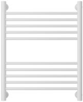 Полотенцесушитель водяной Сунержа Богема+ прямая 600х500 Матовый белый арт-30-0220-6050 — фото 1, Водяные полотенцесушители