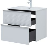 Товар: Тумба с раковиной Aquanet Вита 70 цв. белый матовый 00339161 - фото 12 Тумба с раковиной Aquanet Вита 70 цв. белый матовый 00339161 — фото 12, Тумбы с раковиной