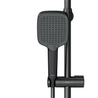 Товар: F078F422 Func, душ. система: см-ль д/душа с ТМС, душ.штанга, верхн. душ квадр., ручн.душ, черный - фото 4 F078F422 Func, душ. система: см-ль д/душа с ТМС, душ.штанга, верхн. душ квадр., ручн.душ, черный — фото 4, Душевые стойки