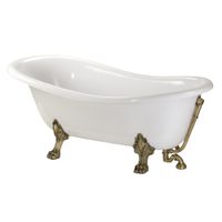 Товар: MILADY Ванна 185x82xH74 см. на лапах "LEONE" STANDART, белая, слив/перелив бронза 26921 - фото 1 MILADY Ванна 185x82xH74 см. на лапах "LEONE" STANDART, белая, слив/перелив бронза 26921 — фото 1, Ванны