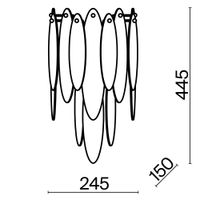 Товар: Настенный светильник (бра) Freya FR5217WL-02FG - фото 2 Настенный светильник (бра) Freya FR5217WL-02FG — фото 2, Бра
