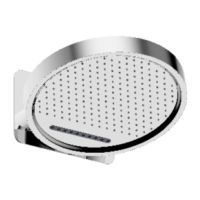 Верхний душ Raglo R452.02, хром — фото 1, Верхние души