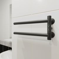 Товар: Полотенцесушитель электрический COOK 190х110 правый, скр.монтаж, СНШ, черный матовый(RAL 9005), (Ferrum), Маргроид арт-Cook-1840-1049-9005R - фото 1 Полотенцесушитель электрический COOK 190х110 правый, скр.монтаж, СНШ, черный матовый(RAL 9005), (Ferrum), Маргроид арт-Cook-1840-1049-9005R — фото 1, Электрические полотенцесушители