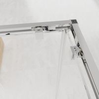 Душевой угол Veconi Evo 300 CH, 1000х900x1950, хром, прозрачное стекло E3-CH-10090-01-C9 — фото 3, Душевые уголки трапеция