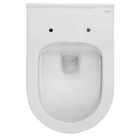 Унитаз подвесной Azario Pavia 530х355х360 безободковый, с ультратонким сидением микролифт арт-AZ-2142 — фото 4, Подвесные унитазы