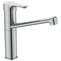 Смеситель для кухни Vidima Wave, система монтажа IS-Fix, StrongFix®, однорычажный, хром арт-BA418AA — фото 2, Смесители для кухни