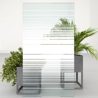 Дверь Слайд 120 сдвижная, Полосы (1 место) (1) арт-Щ0000064613 — фото 1, Раздвижные душевые двери