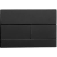 Товар: Кнопка смыва Veconi FLUSH V7, FLV7-B, 240х162х10, пластик, черный матовый - фото 1 Кнопка смыва Veconi FLUSH V7, FLV7-B, 240х162х10, пластик, черный матовый — фото 1, Кнопки смыва