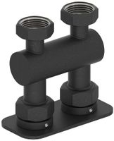 Модуль Модуль Сунержа 2х3/4" прямой EU50 Тёмный титан муар арт-15-1539-3434 — фото 3, Комплектующие для полотенцесушителей