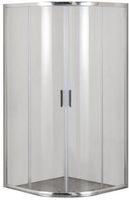 Душевой уголок Aquanet SE-800Q 80x80, прозрачное стекло арт-00270062 — фото 3, Душевые уголки четверть круга