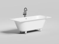 Ванна встраиваемая ORNELLA AXIS 180x80 покраска по RAL полностью 103411GF — фото 4, Ванны