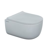 Товар: Унитаз BERGES подвесной EGO Real Rimless 49см, сиденье дюропласт Toma Slim SO, микролифт, быстросъем арт-082111RR - фото 1 Унитаз BERGES подвесной EGO Real Rimless 49см, сиденье дюропласт Toma Slim SO, микролифт, быстросъем арт-082111RR — фото 1, Подвесные унитазы