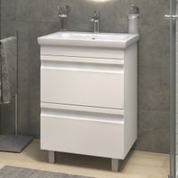 Тумба под раковину VIGO Holly 60 напольная белый арт-039 — фото 3, Тумбы под раковину