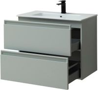 Тумба под раковину Allen Brau Eclipse 80 1.E1002.PWM папирус матовый — фото 6, Тумбы под раковину