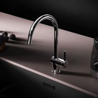 Func, смеситель для кухни с С-изливом, хром арт-F8F07000 — фото 1, Смесители для кухни