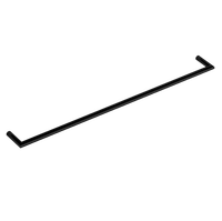 Полотенцедержатель COLOMBO DESIGN MINI широкий цвет черный матовый арт-B4011.NM — фото 3, Полотенцедержатели