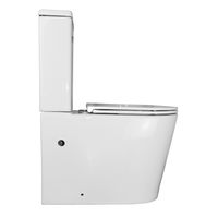 Унитаз-компакт Azario Conto 360х630х820 напольный, безободковый, слив "Торнадо", с быстросъемным сиденьем микролифт арт-AZ-T005BR — фото 10, Напольные унитазы