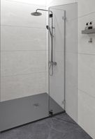 Душевой поддон, SOLID 100х90 GREY MATT, SOLID 1237832 — фото 3, Душевые поддоны