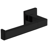 Держатель туалетной бумаги COLOMBO DESIGN BASICQ без крышки Левый цвет черный матовый арт-B3708SX.NM — фото 3, Держатели туалетной бумаги