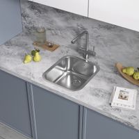 Товар: Кухонная мойка Reflexion Iseo RX2250GD брашированное золото - фото 363 Кухонная мойка Reflexion Iseo RX2250GD брашированное золото — фото 363, Кухонные мойки