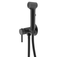 Гигиенический душ Azario Nyons со смесителем, скрытый монтаж, шланг 150 см, черный матовый арт-AZ-KFX02B — фото 3, Гигиенические души