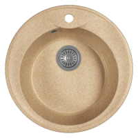 Мойка "Ротанг" 500, терра СМс арт-29.010.B0500.405 — фото 1, Кухонные мойки