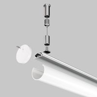 Товар: Профиль Led Strip ALM-D30-S-2M - фото 6 Профиль Led Strip ALM-D30-S-2M — фото 6, Комплектующие для освещения