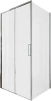Душевой уголок Aquanet Pleasure Evo 100x90 профиль хром, прозрачное стекло арт-AE65-100x90-CT — фото 4, Прямоугольные душевые уголки