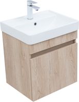 Тумба под раковину Aquanet Оптима 50 дуб светлый 00344802 — фото 2, Тумбы под раковину