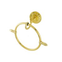 VERSAILLES Кольцо настенное круглое, золото 32638 — фото 1, Полотенцедержатели