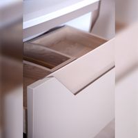 Тумба под раковину подвесная Бриклаер Брайтон бежевый, 60 см арт-4627125415791 — фото 9, Тумбы с раковиной