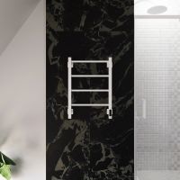 Полотенцесушитель электрический Grota Simple K 430х600 белый Simple K 430х600 RAL9016 EL — фото 3, Электрические полотенцесушители