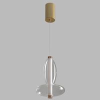 Светильник подвесной арт-QUASAR SP7W LED TRANSPARENT — фото 7, Подвесные светильники