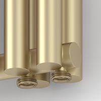 Отопительный радиатор Сунержа Эстет-11 EU50 500х450 10 секций Матовая шампань арт-022-0312-5010 — фото 1, Радиаторы отопления