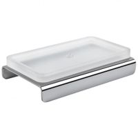 Мыльница COLOMBO DESIGN FOREVER настольная цвет хром арт-B2940 — фото 1, Мыльницы