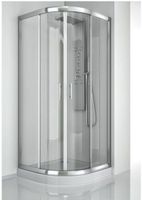 Товар: Душевой уголок Aquanet Alfa NAA2142 100x100, R550, прозрачное стекло - фото 4 Душевой уголок Aquanet Alfa NAA2142 100x100, R550, прозрачное стекло — фото 4, Душевые уголки четверть круга