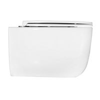 Унитаз подвесной AZARIO FLAVIA 515х360х360 слив "Торнадо", быстросъемное сиденье микролифт арт-AZ-0076-UQ1 — фото 8, Подвесные унитазы