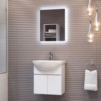 Зеркало с подсветкой VIGO Wing Classic 500 арт-080 — фото 6, Зеркала в ванную комнату