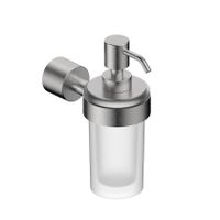 Диспенсер с держателем ABBER Osten 316 AA185A9BST сталь брашированная — фото 1, Диспенсеры для жидкого мыла