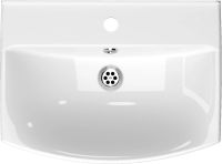 Раковина КЕРАМИН КЛЕРМОНТ 55 белый глянец CDB00028499 арт-4810531150060 — фото 2, Раковины встраиваемые сверху